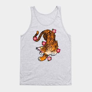 Asian Tiger Roar Tank Top